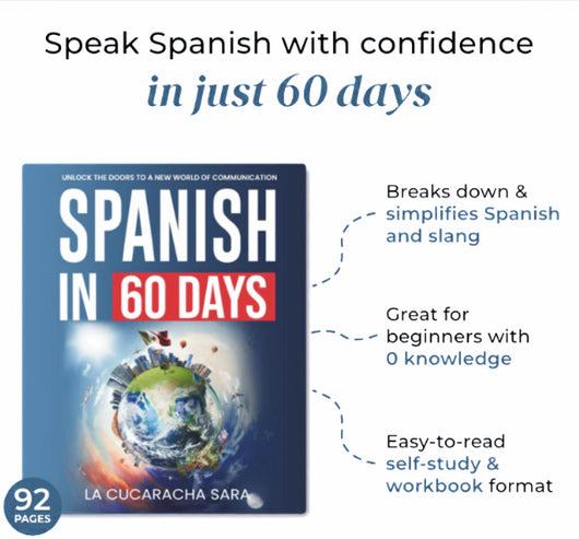 Spanish in 60 days Learning Workbook